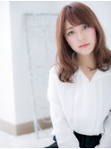 関内/髪質改善/こっくりピンクベージュで大人ガーリー♪b