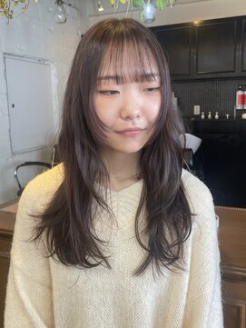 グリーン 渋谷(green) 【RIN】韓国へア　ふんわりレイヤーカット