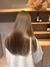 髪に透明感・ツヤをプラス♪透明感カラー+カット
