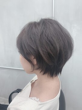 アンジェリカ 難波店(ANGELICA) 20代30代40代大人かわいい耳かけショートショートボブ