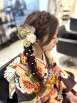 グランアディクト(Gran addict)&nbsp;ふわふわサイド編みおろし