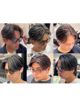 白髪メッシュ/バレイヤージュ/ハイライトはお任せ！カラーリスト歴11年のペーター在籍の実力派サロン。