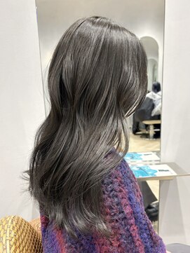 【Tierra美侑】透明感・艶感たっぷり！シアーグレージュカラー