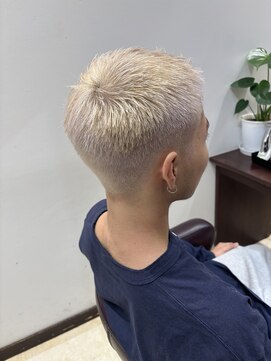 アンジュ グリーンパーク店(ange) ホワイトブロンドボウズ