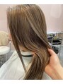 ヘアーデザイン シュシュ(hair design Chou Chou by Yone)&nbsp;白髪ぼかしの透明感ハイライト！全体の柔らかみがUPします！