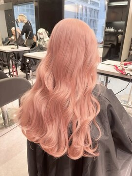 メルトトウキョウ(melt.tokyo) インナーカラー/トリートメント/デザインカラー/ペールピンク