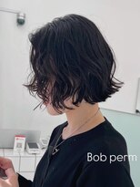 ニトバイアンキシム(nit by ahnkism) 大人可愛い小顔似合わせボブパーマ