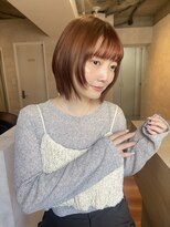 サンルーム(SUN room) 10代20代30代モカブラウンレイヤーボブミルクブラウン