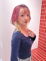 ラキング ギンザ トウキョウ(LAKING GINZA)&nbsp;イメチェン/ピンクベージュ/アンブレラカラー/前髪/銀座