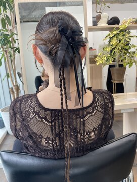 サロンドジョー(salon de joe) 癖ありリボンカチモリヘア