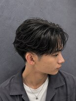 メンズリュール 心斎橋(Men's Lueur.) サーフカール ツイストスパイラル ツイスパ ラウンドマッシュ