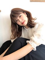 ヘアメイク フレンシア(hair make flencia)&nbsp;くびれ外ハネミディ