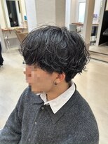 シエル 大名店(CIEL)&nbsp;無造作シャドウパーマ × マッシュ