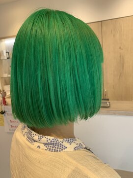 アズールサン 草加西口店(azule-sun) ダブルカラー,グリーン,エメラルドグリーン【草加】