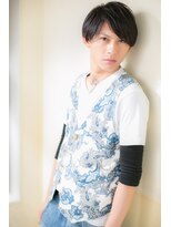 美容室 ファクト(fact)&nbsp;長めバングの”重軽”メンズショートa