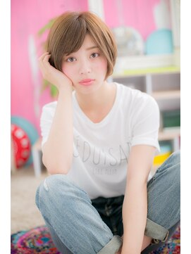 ミック ヘアアンドビューティー 大山店(miq  Hair&Beauty) 可憐なコットンテイスト★透明感ボブ