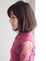 ヘアアンドエステ ヒロイン 西麻布本店(Hair&Esthe HIROIN)&nbsp;横顔美人な艶ボブ『山村雄貴』