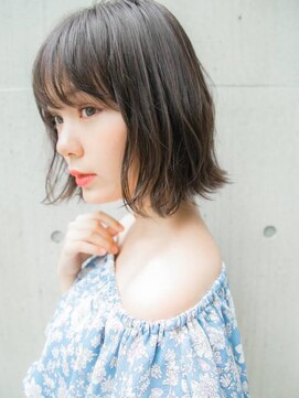 ルティア(Lutia) シースルーバンク ブルージュ 暗髪