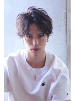 ガランテ(Galante)&nbsp;【Galante】サイドパートスリークショートツフェザーマッシュ