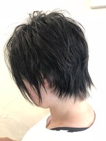 アムレヘアー(amule hair) 【amule hair】ショートレイヤーカッコいい系女子/30代/40代