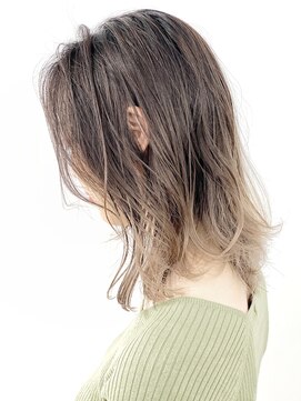 レーベル(LABEL) 【LABEL】バレイヤージュナチュラルグラデーション