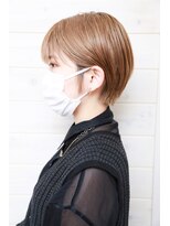 オーシャン(Ocean)&nbsp;［OCEAN　Hair&Life]マッシュヘア☆プラチナアッシュ☆