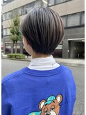 【entality】ハイトーングレージュ×耳掛けショート