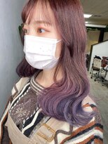 フォース ヘアー(FORCE HAIR)&nbsp;ピンクラベンダーグラデーション★