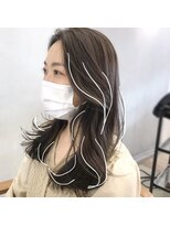 ショコラベージュメルティカラー☆くびれヘアカール