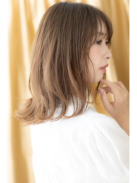 カバーヘア ブリス 川口(COVER HAIR bliss) シースルーバングオンブレくせ毛風くびれヘアZ川口20代30代40代