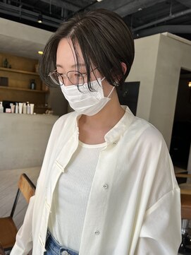 ヘアー アイス ルーチェ(HAIR ICI LUCE) ハンサムショート　ハイライト/今枝