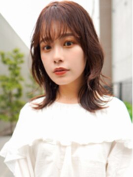 ラフィス ヘアーピュール 梅田茶屋町店(La fith hair pur) 【La fith】シースルーバング×くびれヘア