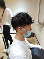 アヤメ(ayame)&nbsp;パーマ_無造作_フェード東久留米6