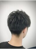 爽やか好印象ツーブロックスタイル