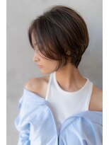 エースハバナ 渋谷(1 HAVANA)&nbsp;ヌーディカラー/小顔ヘア/大人ボブ／丸みショート／渋谷
