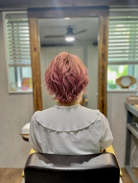 ベルトオブヴィーナス(Belt of venus) ショートヘア☆ふんわりパーマ風巻きおろし