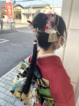 コレロ ヘアー(KORERO hair) リングエクステ×成人式