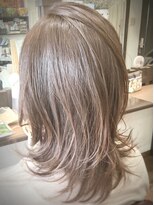 バニラファッジ(Vanilla fudge)&nbsp;毛先が軽やかセミロング