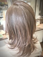 バニラファッジ(Vanilla fudge)&nbsp;毛先が軽やかセミロング