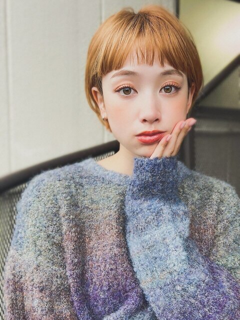 《Agu hair》大人ガーリー×モードショート