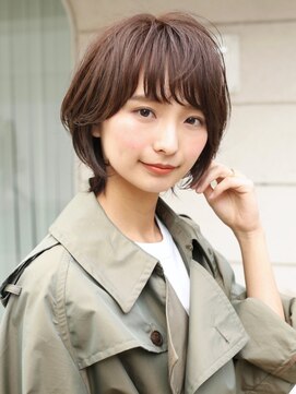 アンドレイ 表参道(andrey) [ANDREY]グレーベージュ/レイヤーロング/前髪パーマ黒髪カタログ