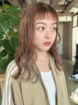 ディッセンバー 神宮前(December)&nbsp;オレンジベージュ ダブルカラー