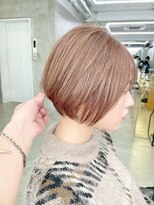 ソーコ 渋谷(SOCO)&nbsp;大人ショートボブ丸みショートカットマッシュショート前髪あり