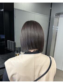 ハルキ ミナト ジャパン オオサカ(HARUKI MINATO japan OSAKA) ぱつっとボブ 20代30代40代ヘア 小顔 大阪ボブ 梅田