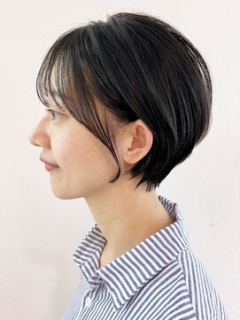 アイティーバイアルバム 下北沢店(IT by ALBUM) ニュアンスカラーグレーベージュくびレイヤー_ba486701