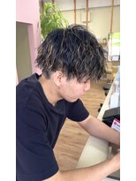 ハニー(HONEY)&nbsp;縦落ちツイスパ/ツイストスパイラル/メンズカット/岡崎メンズ