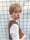 【Des.Art天神赤坂警固】20代30代40代ブロンドショートヘア