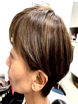 エーヘアー a hair 大人ショートボブ
