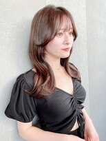 ロンド リリー 銀座(Lond Lily)&nbsp;ブリーチなし地毛風グレージュ☆髪質改善/レイヤーカット[銀座]