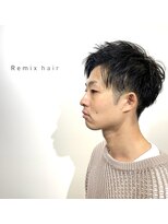 リミックスヘアー(Remix hair) 爽やか2ブロックスタイル